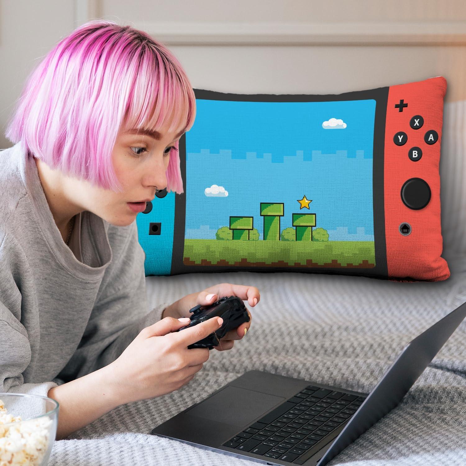 Funda de Cojín Decorativa Undergo Controlador de Videojuegos 30x50 cm