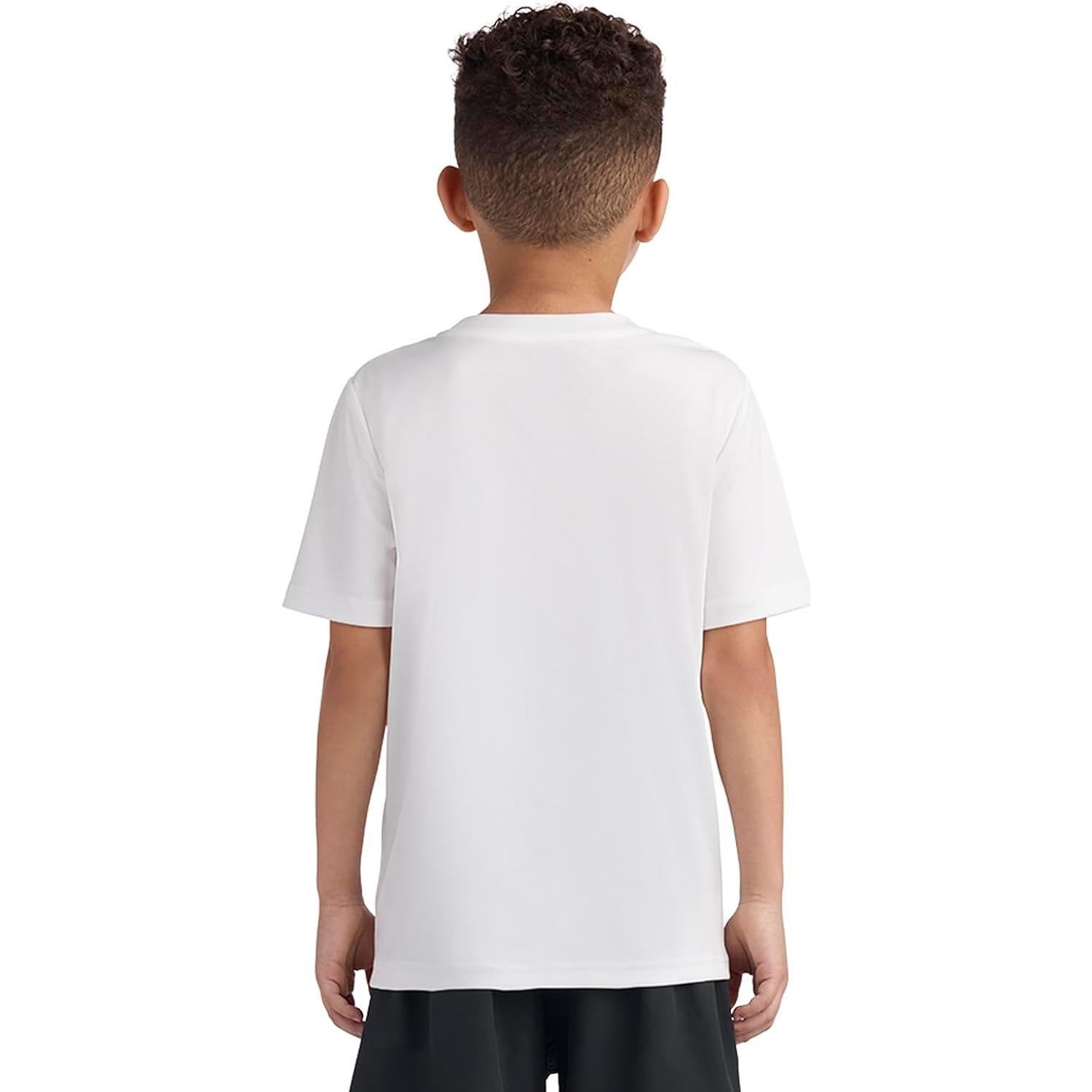 Camiseta de Manga Corta Messi para Niños - Talla 4 - Blanca