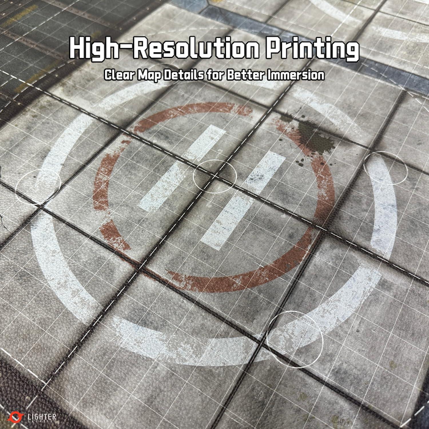 Alfombrilla de Batalla Cuadrícula 116.84x157.48cm Lighter Creative WH40K