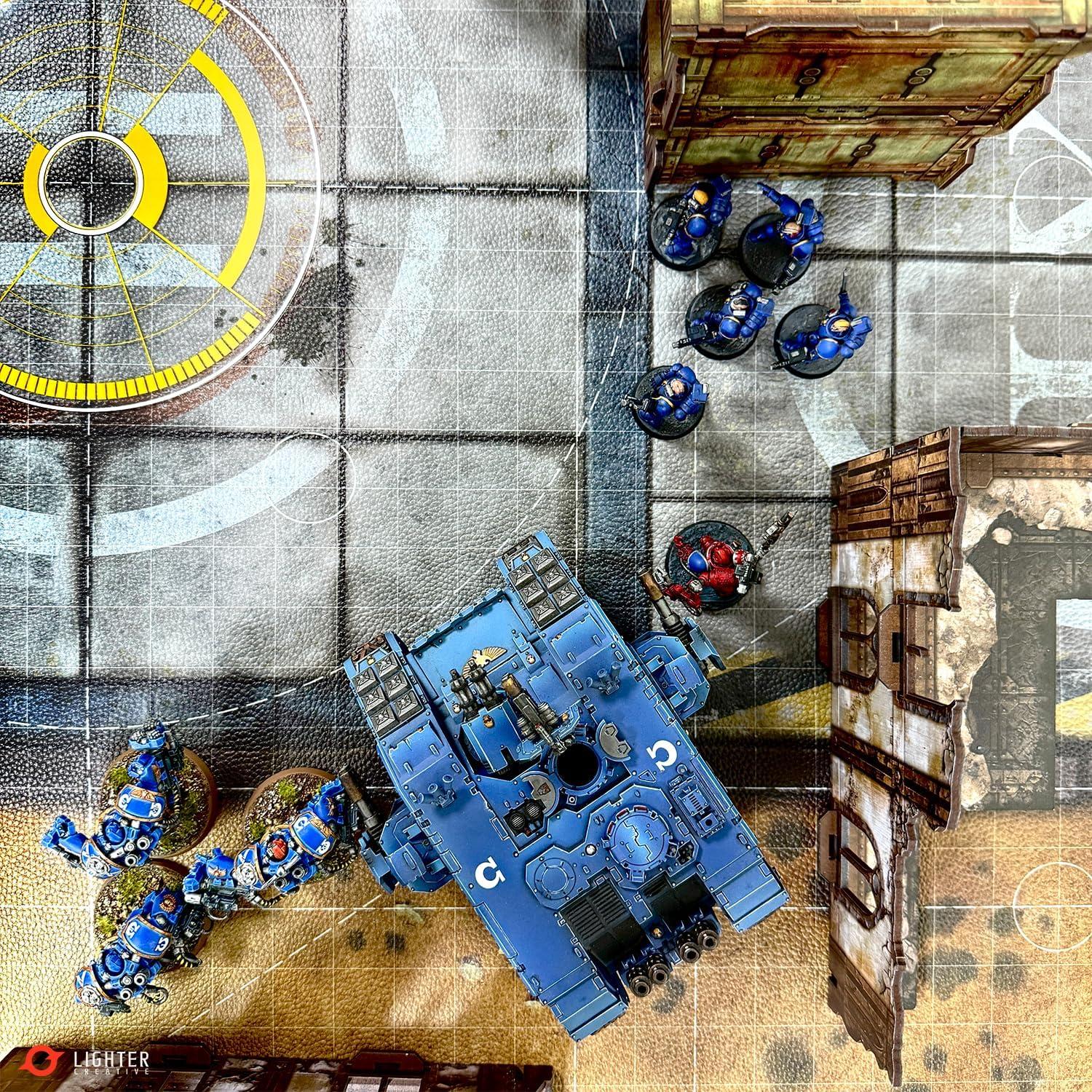 Alfombrilla de Batalla Cuadrícula 116.84x157.48cm Lighter Creative WH40K