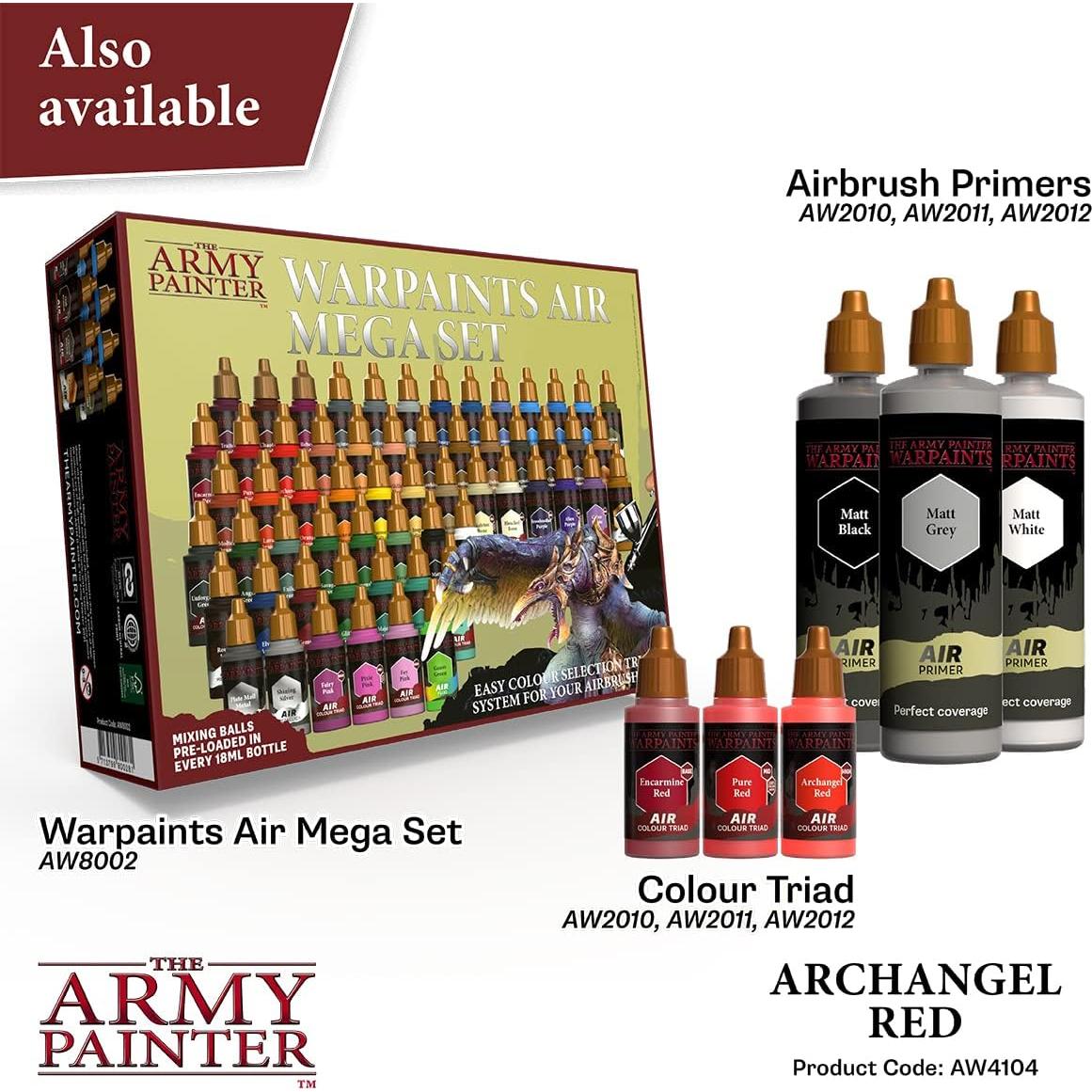 Pintura Acrílica The Army Painter 18ml Rojo Arcángel