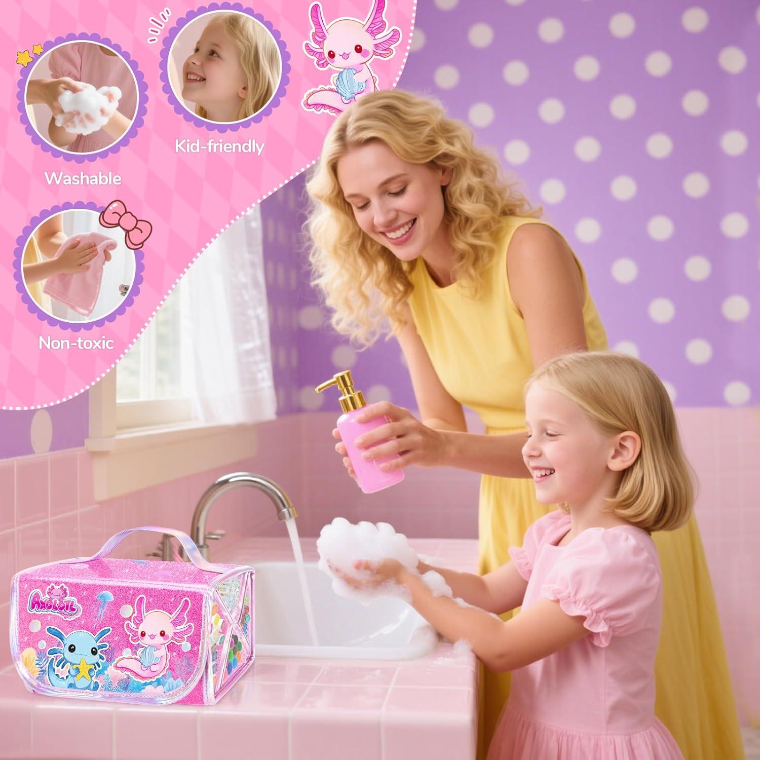 Juego de Marcadores Lavables 70PCS DreamyCandy Axolotl