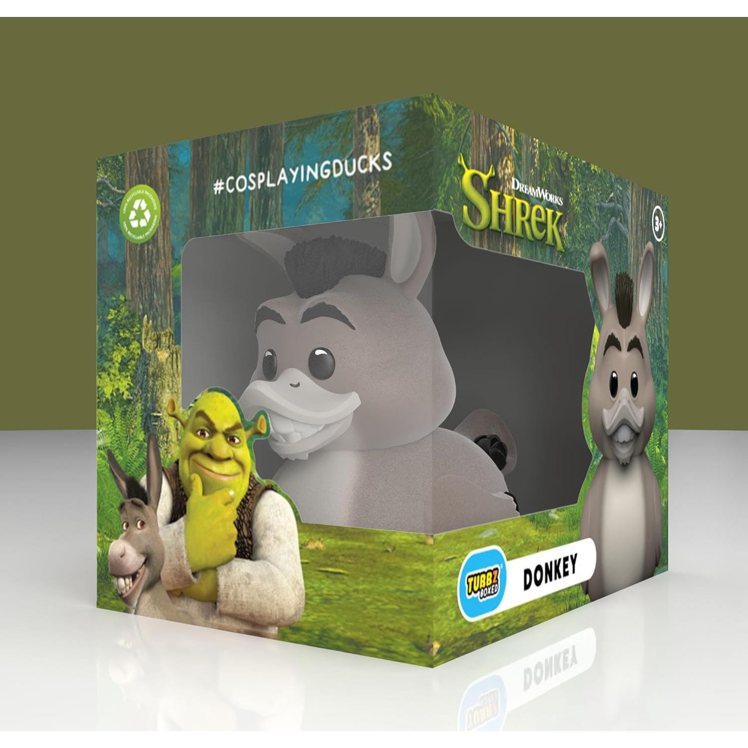 Figura de Pato TUBBZ Shrek Burro Cosplay 9 cm Ecológica