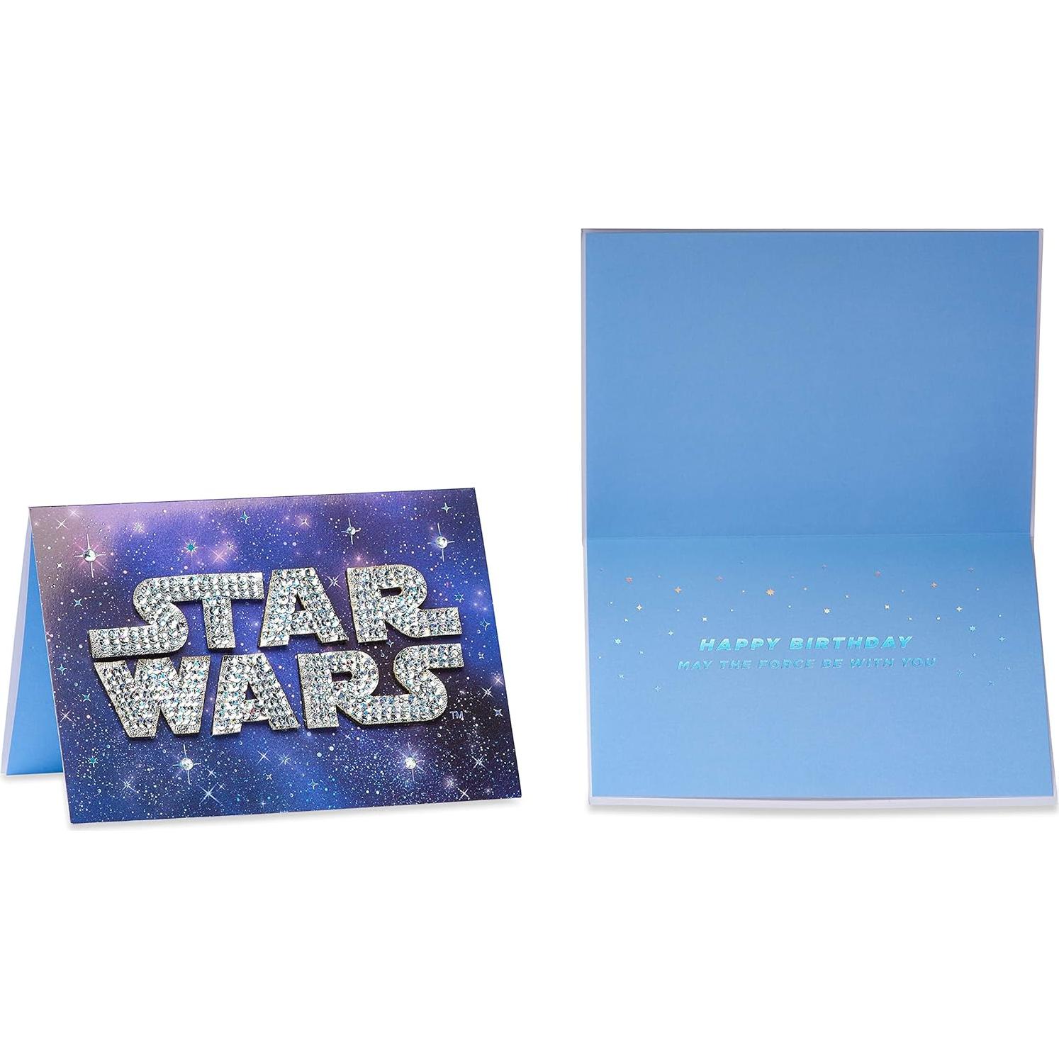 Tarjetas de Cumpleaños Papyrus Star Wars BB-8 Yoda - Paquete 3