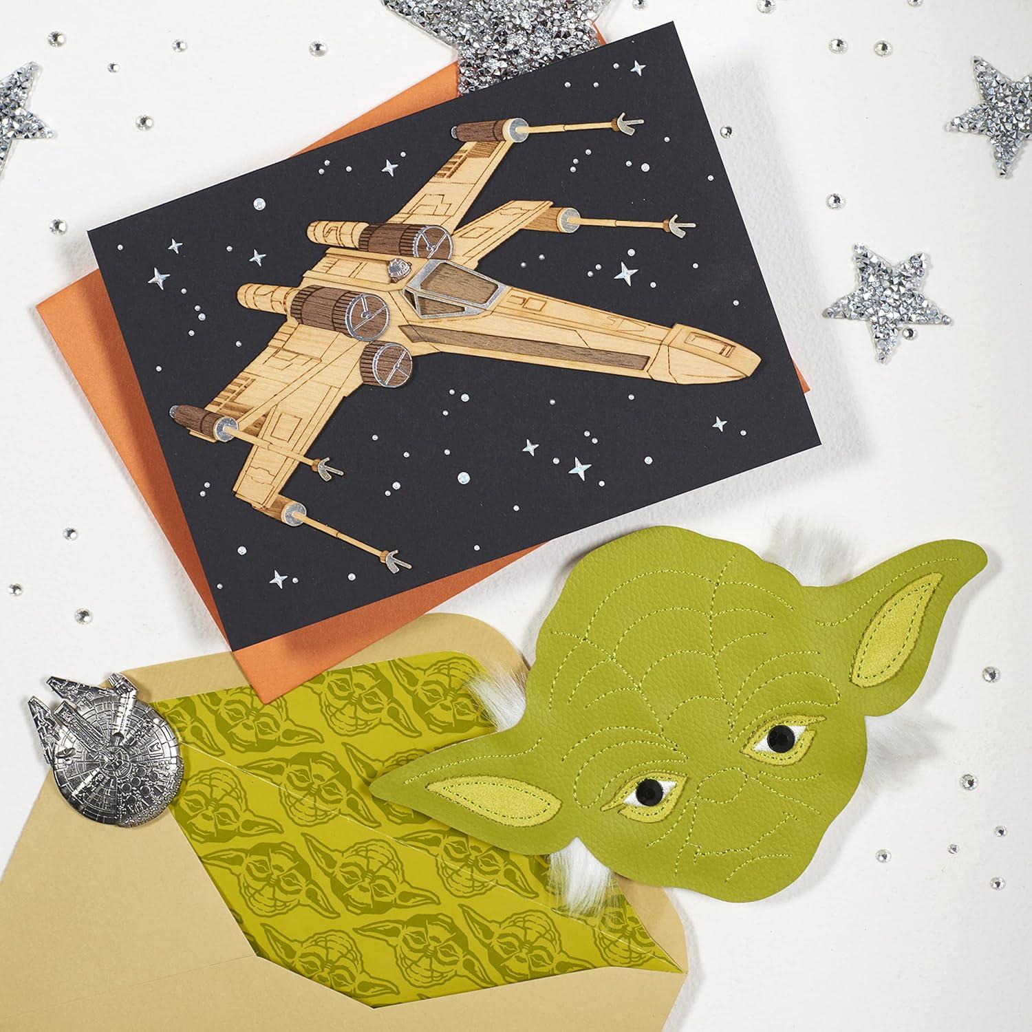 Tarjetas de Cumpleaños Papyrus Star Wars BB-8 Yoda - Paquete 3