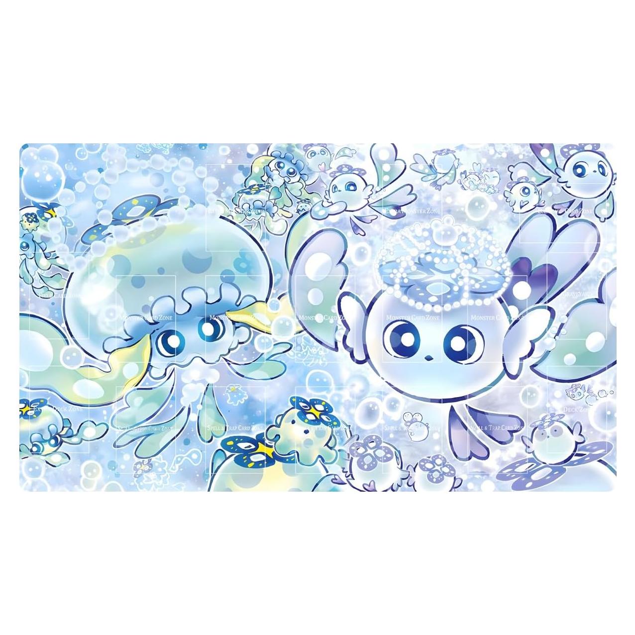 Tapete de Juego de Cartas ZCYWXW Mulcharmy Fuwalos 60x35cm