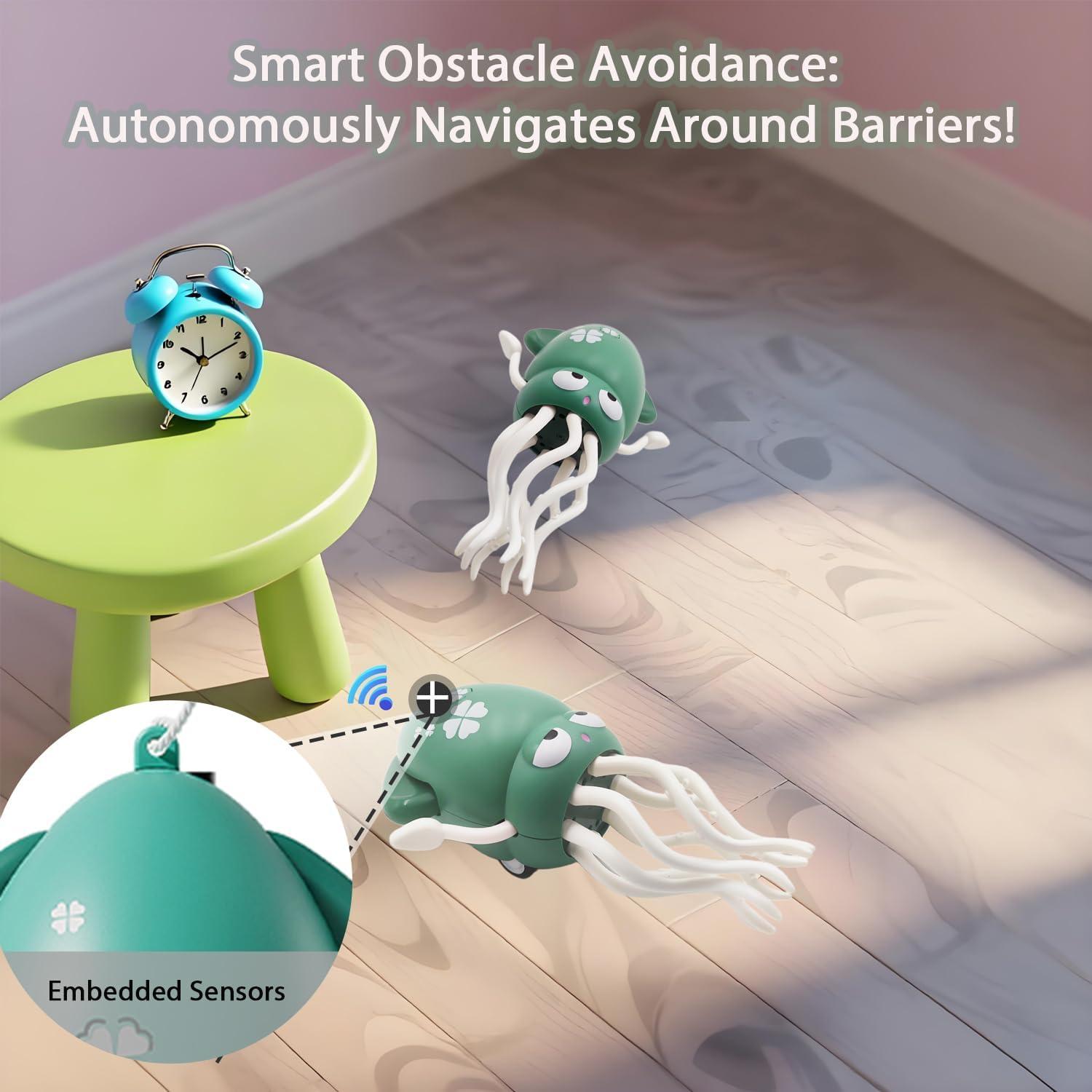 Juguete de Pulpo Eléctrico FE01 para Bebés 0-6 Meses