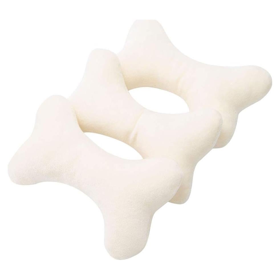 JOYELF Juguete Squeaky para Perros - Paquete de 3 Huesos