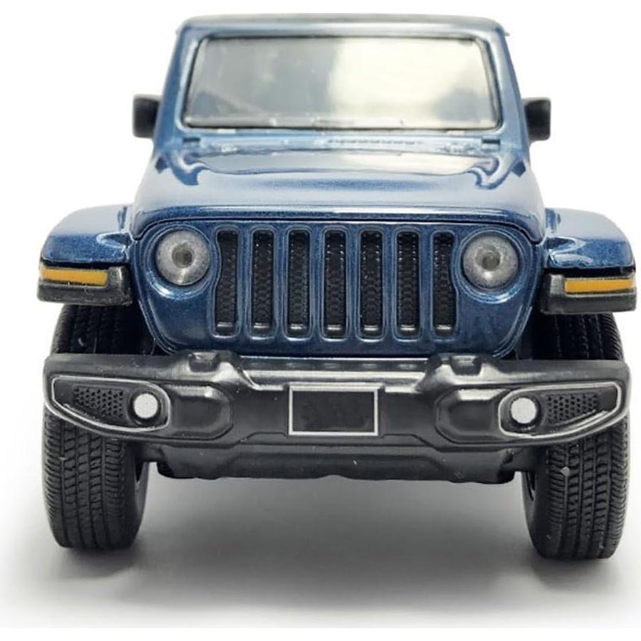 Coche de Juguete Diecast SUV VIIGER Wrangler Sahara 1/32 Azul