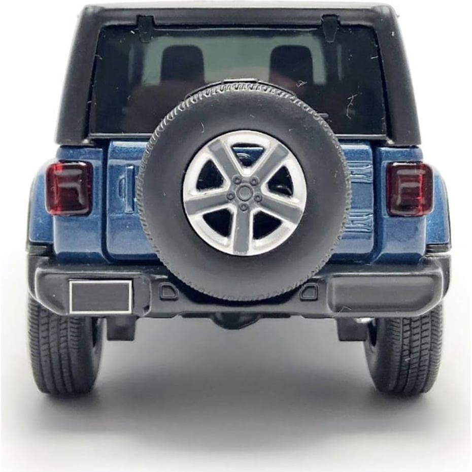 Coche de Juguete Diecast SUV VIIGER Wrangler Sahara 1/32 Azul