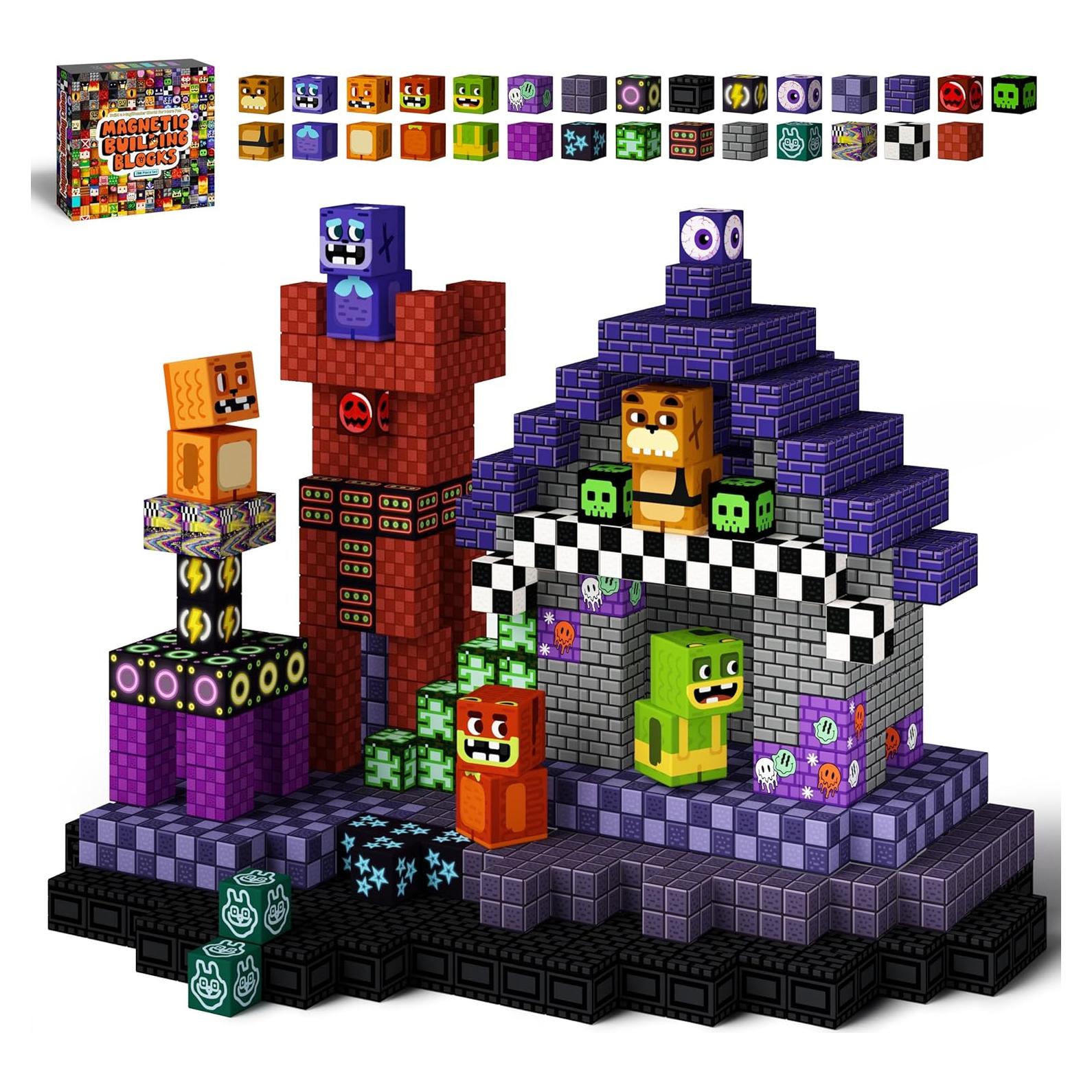 Bloques Magnéticos idoot 100PCS Monstruo Oso Juguetes STEM