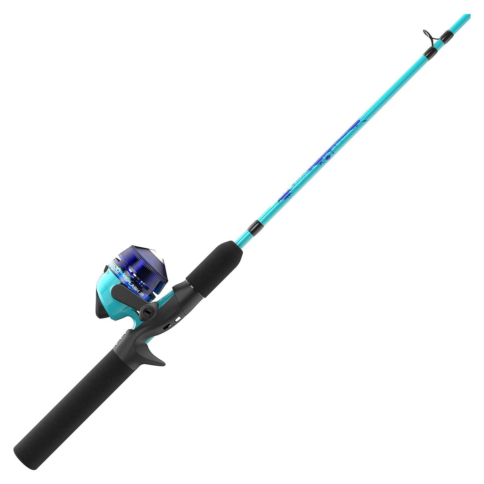 Combo de Caña de Pescar y Carrete Spincast Zebco Splash Jr. 1.22m