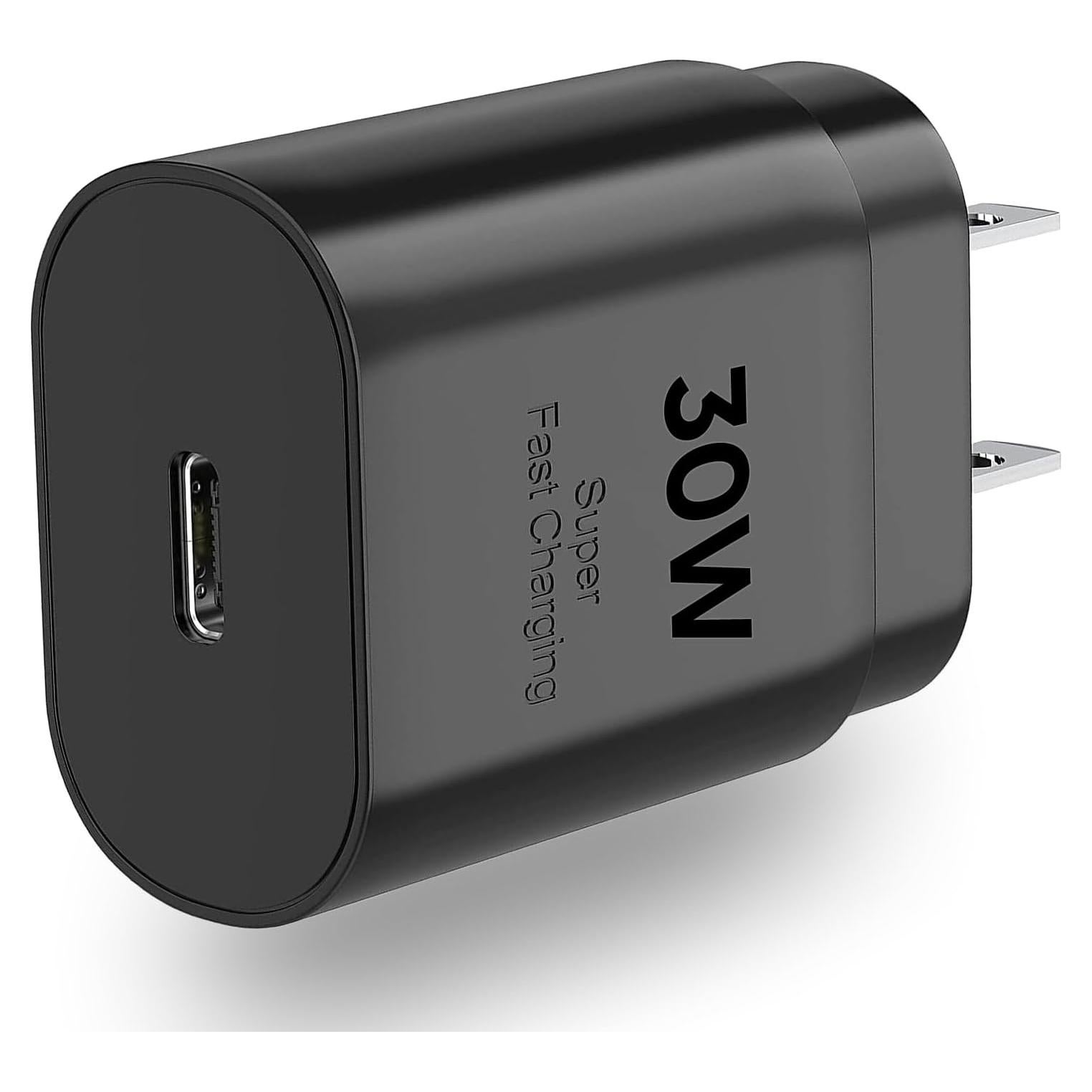Cargador USB Tipo C 30W Eaxxfly para iPhone y Samsung