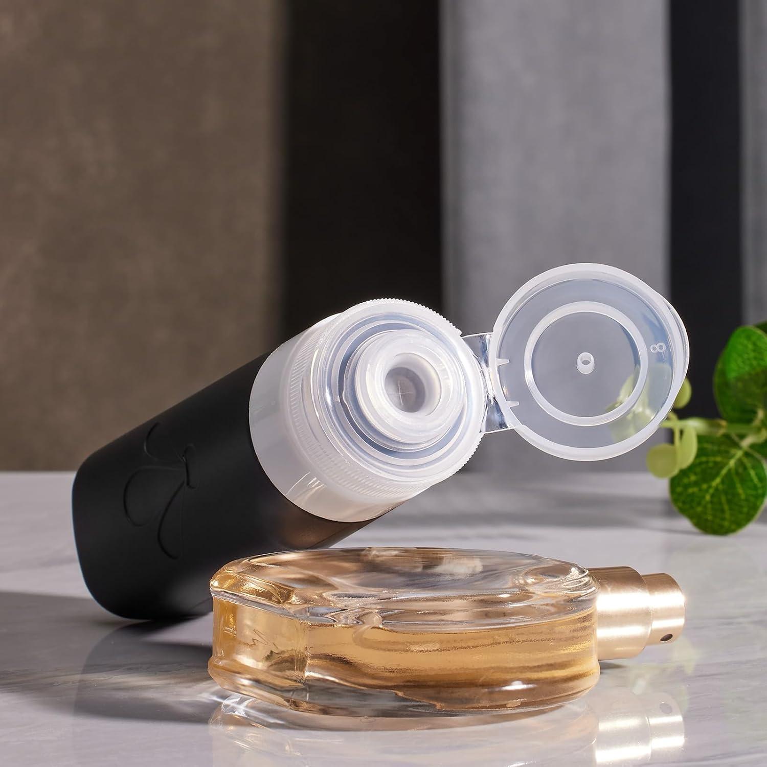 Juego de Botellas de Silicona INSFIT 6 Piezas Viaje 90 ml