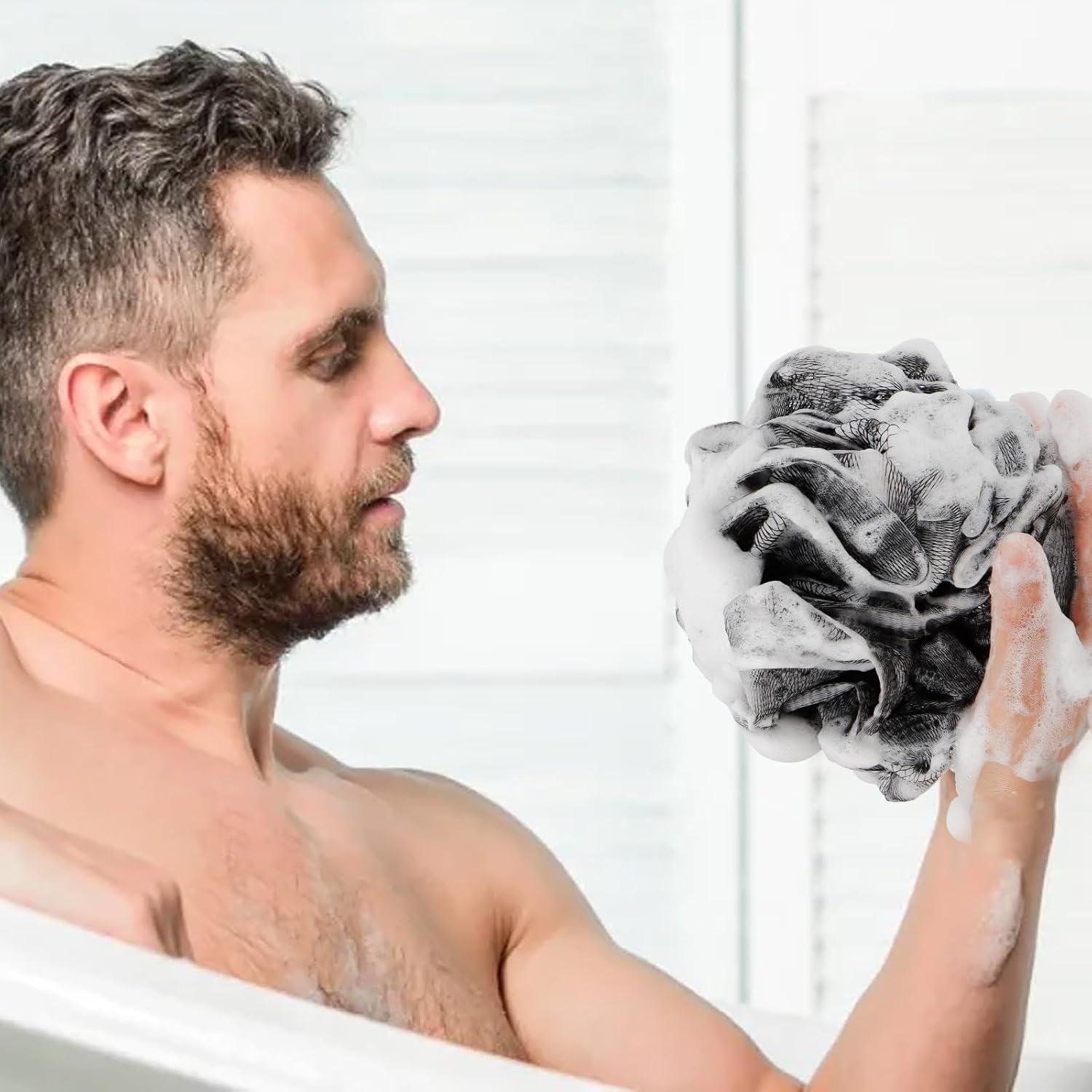 Esponjas de Loofah Suaves Carrie Joe 4Pcs 60g Exfoliantes