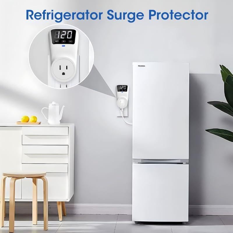 Estabilizador de Voltaje Treybair 2 Pack con Protección 80-140V