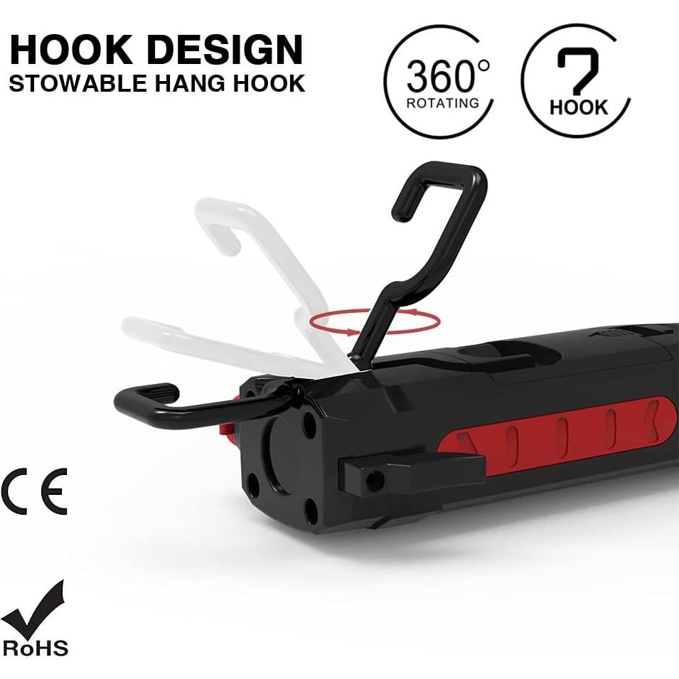 Herramienta de Emergencia 9-en-1 Maksone con Linterna LED