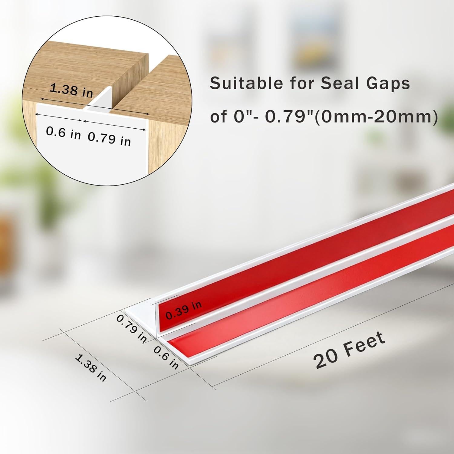 Cinta de Sellado de Silicona 20Ft TAROSE Blanco 35mm