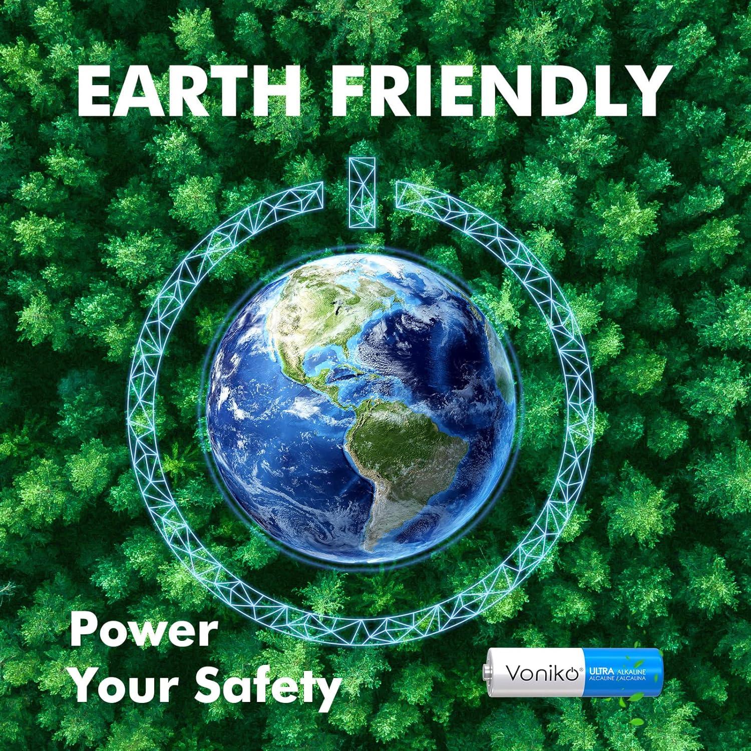 Pilas AA Alcalinas Voniko - Paquete de 12 - Ultra Duraderas