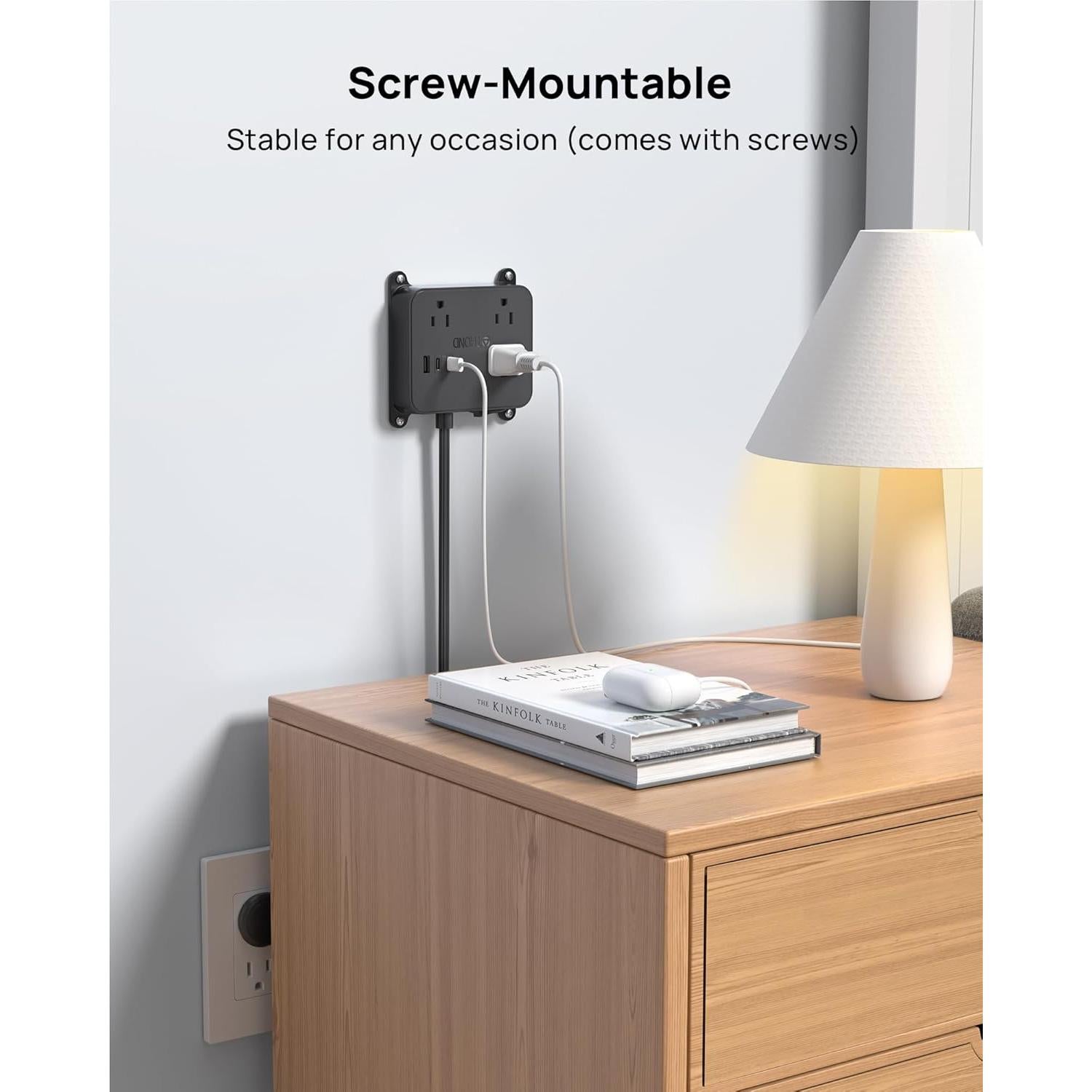 Regleta de Enchufes TROND Prime Mini I 3FT con USB