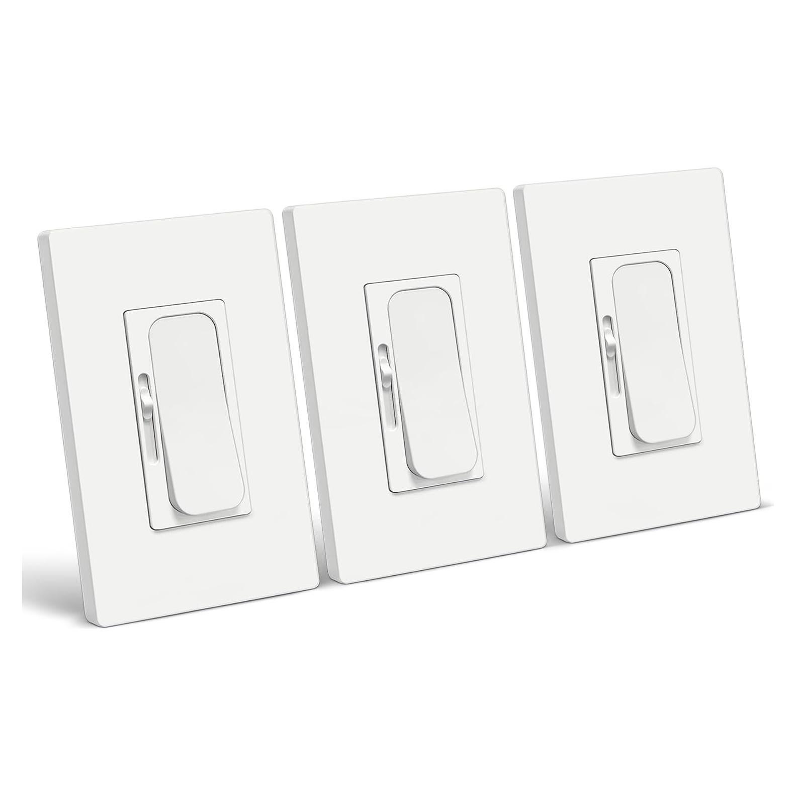 Interruptor Regulador Digital BESTTEN 3 Paquetes 15A LED CFL