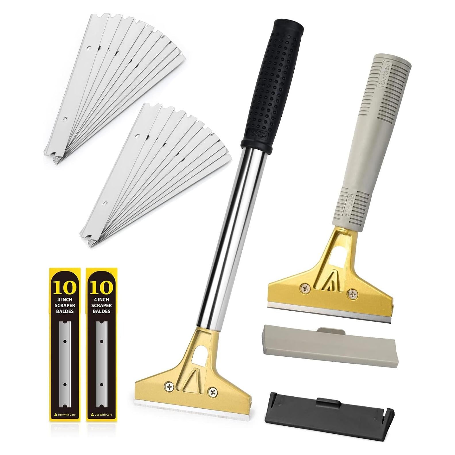 Raspador de Cuchillas 4" Ehdis - 2 Piezas + 20 Cuchillas