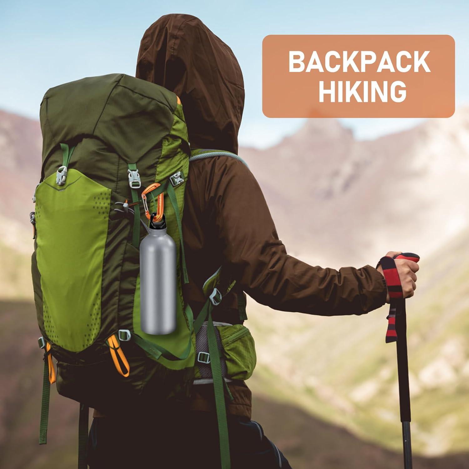 Carabineros L-Rover 12KN Aluminio 4PCS para Camping