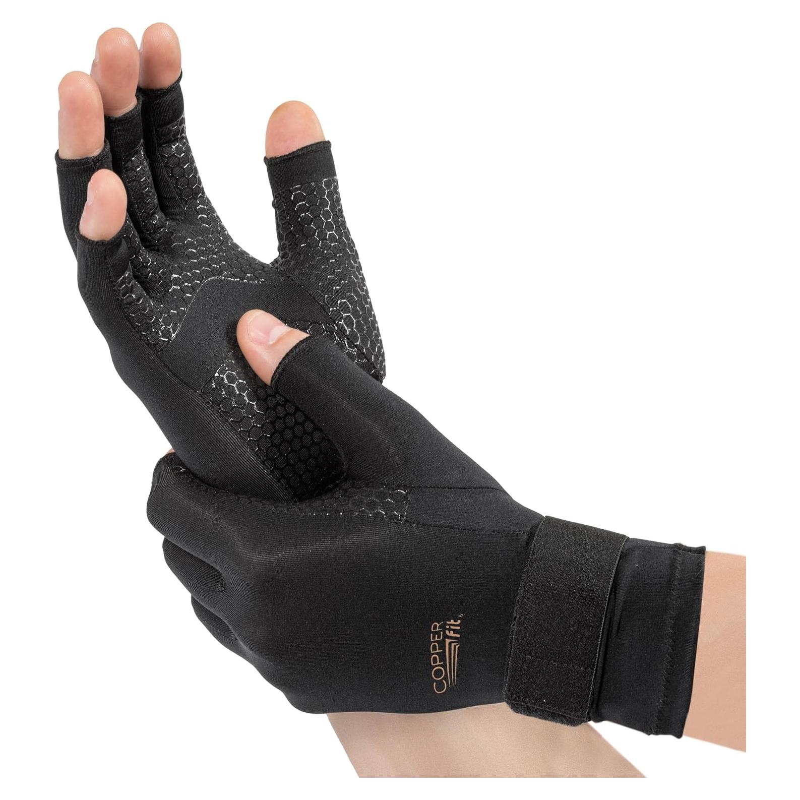 Guantes de Compresión Copper Fit Unisex con Tecnología Sure Grip