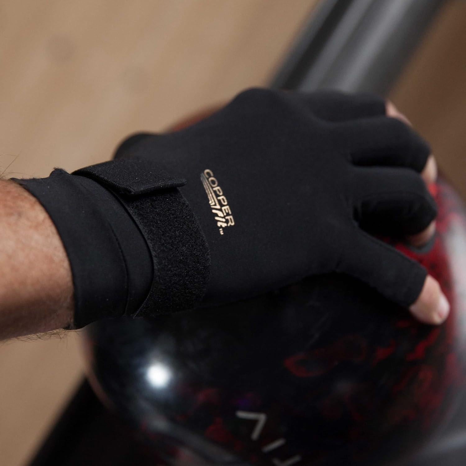 Guantes de Compresión Copper Fit Unisex con Tecnología Sure Grip