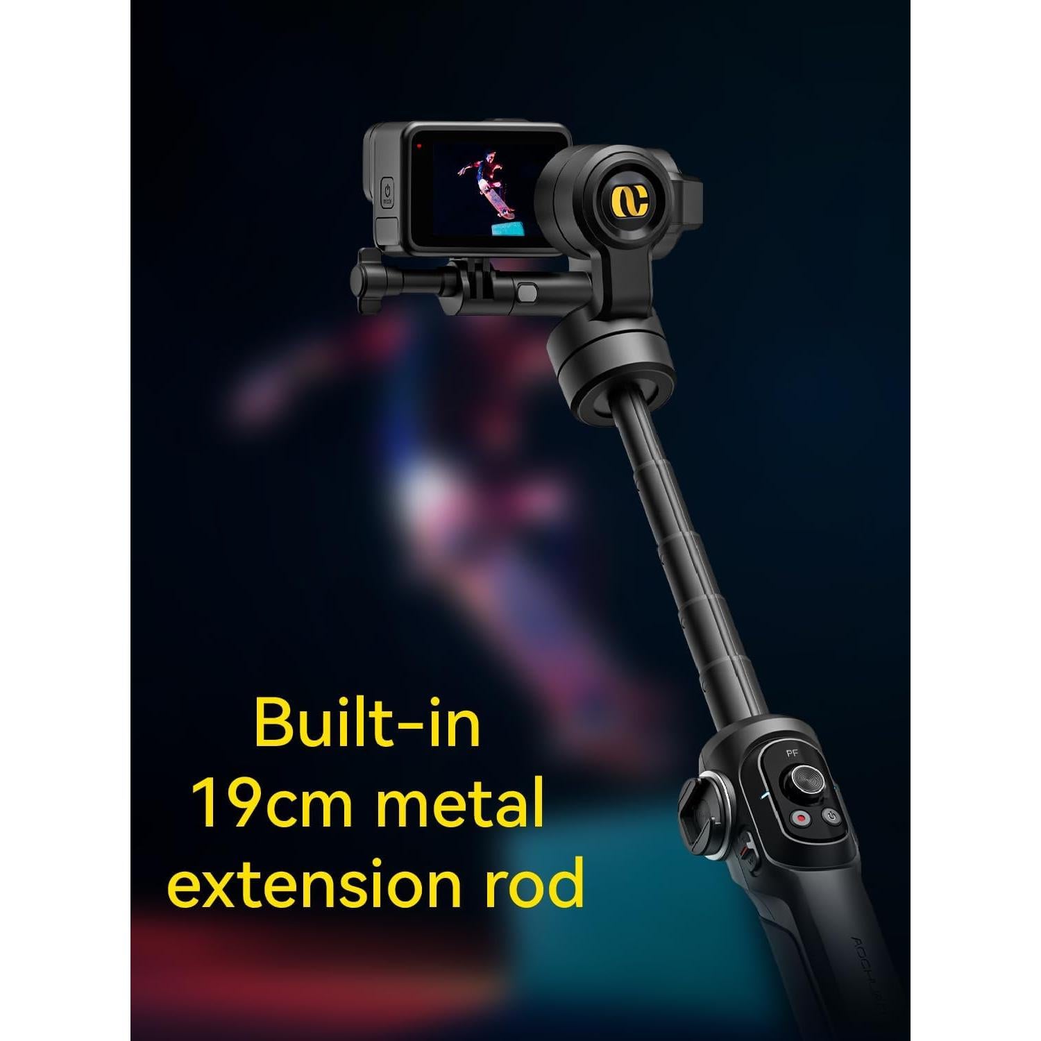 Gimbal Estabilizador AOCHUAN SG1 para GoPro Hero 12/11