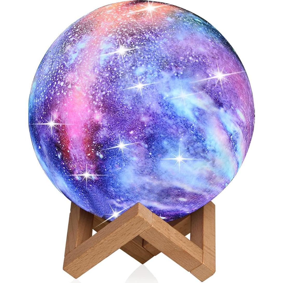 Lámpara Nocturna LED GDPETS 4.8" Multicolor Control Remoto