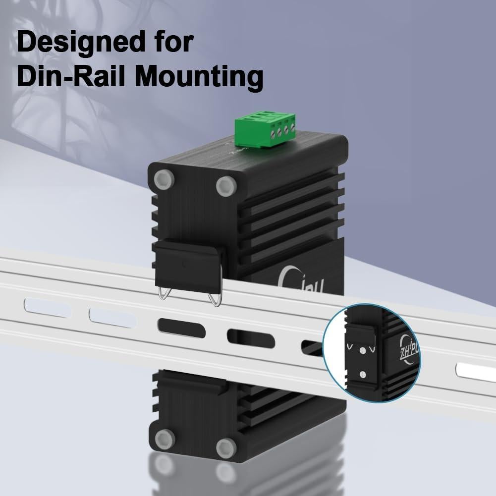 Conmutador PoE Gestionado Meixingtong 4Puertos 120W Industrial