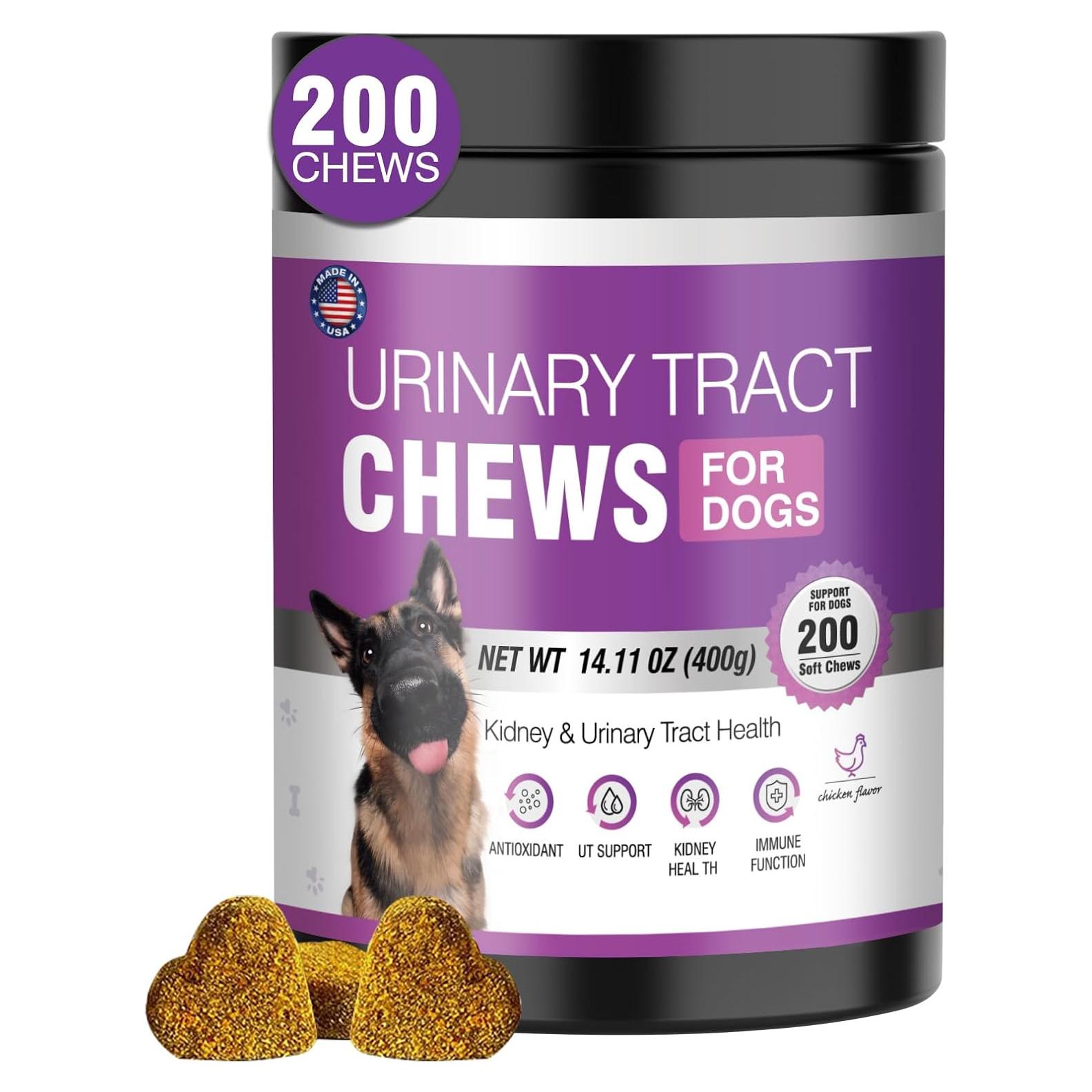 Suplemento de Arándano TTLXBL para UTI en Perros 200 Masticables