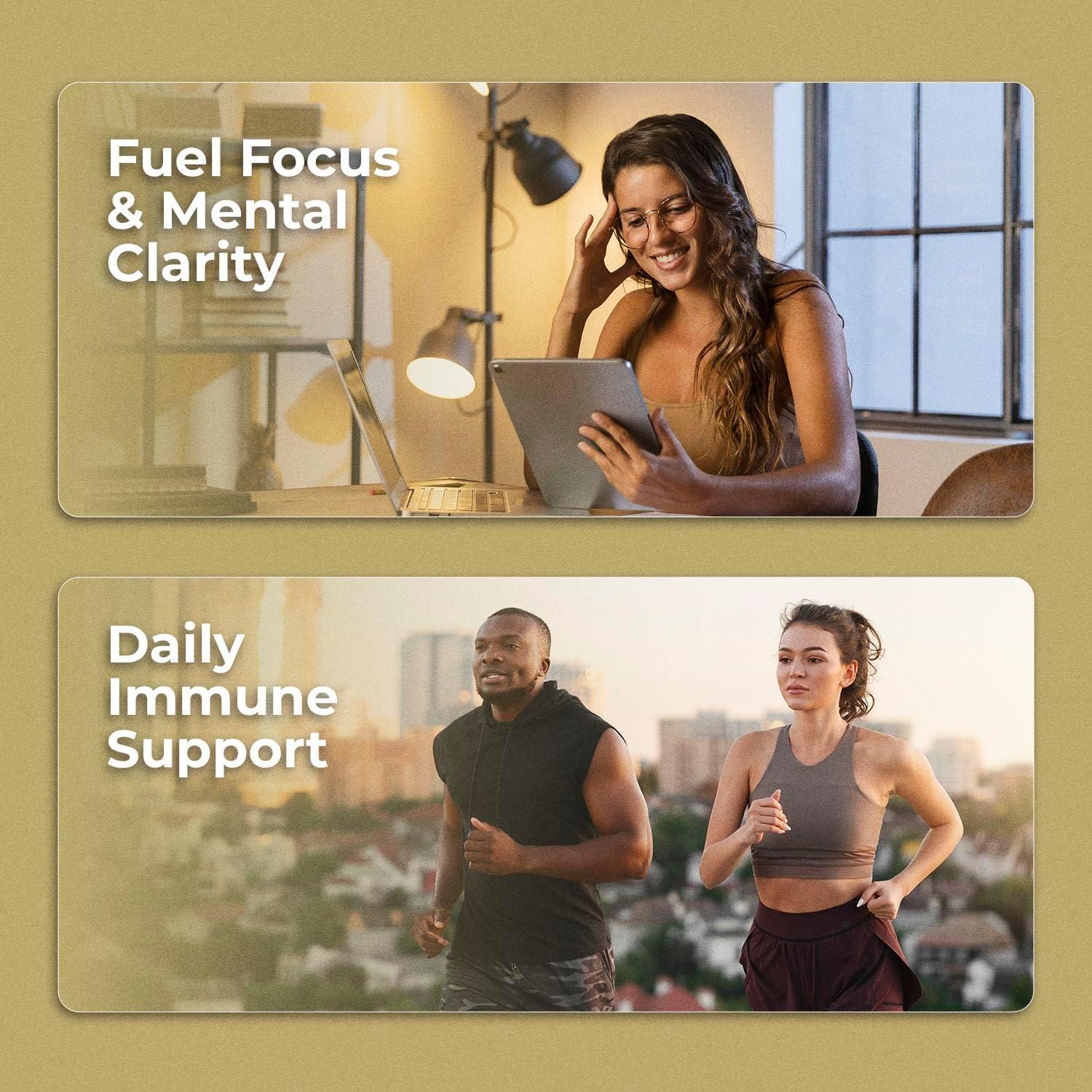 Suplemento de Hongos Orgánicos 6 en 1 Amazing Botanicals - 30 Gummy