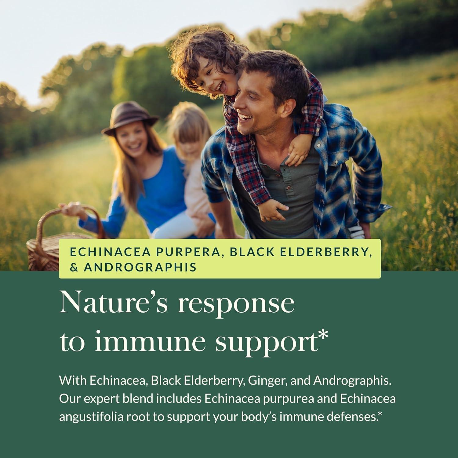 Suplemento Inmunológico Gaia Herbs Defensa Rápida - 20 Cápsulas Veganas