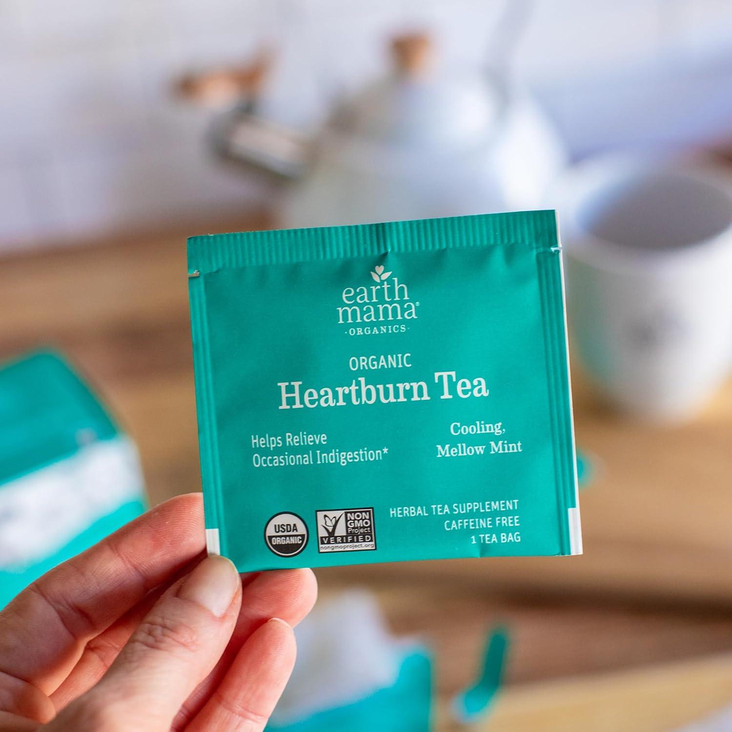 Té Orgánico para la Acidez Earth Mama | 16 Bolsitas Manzanilla