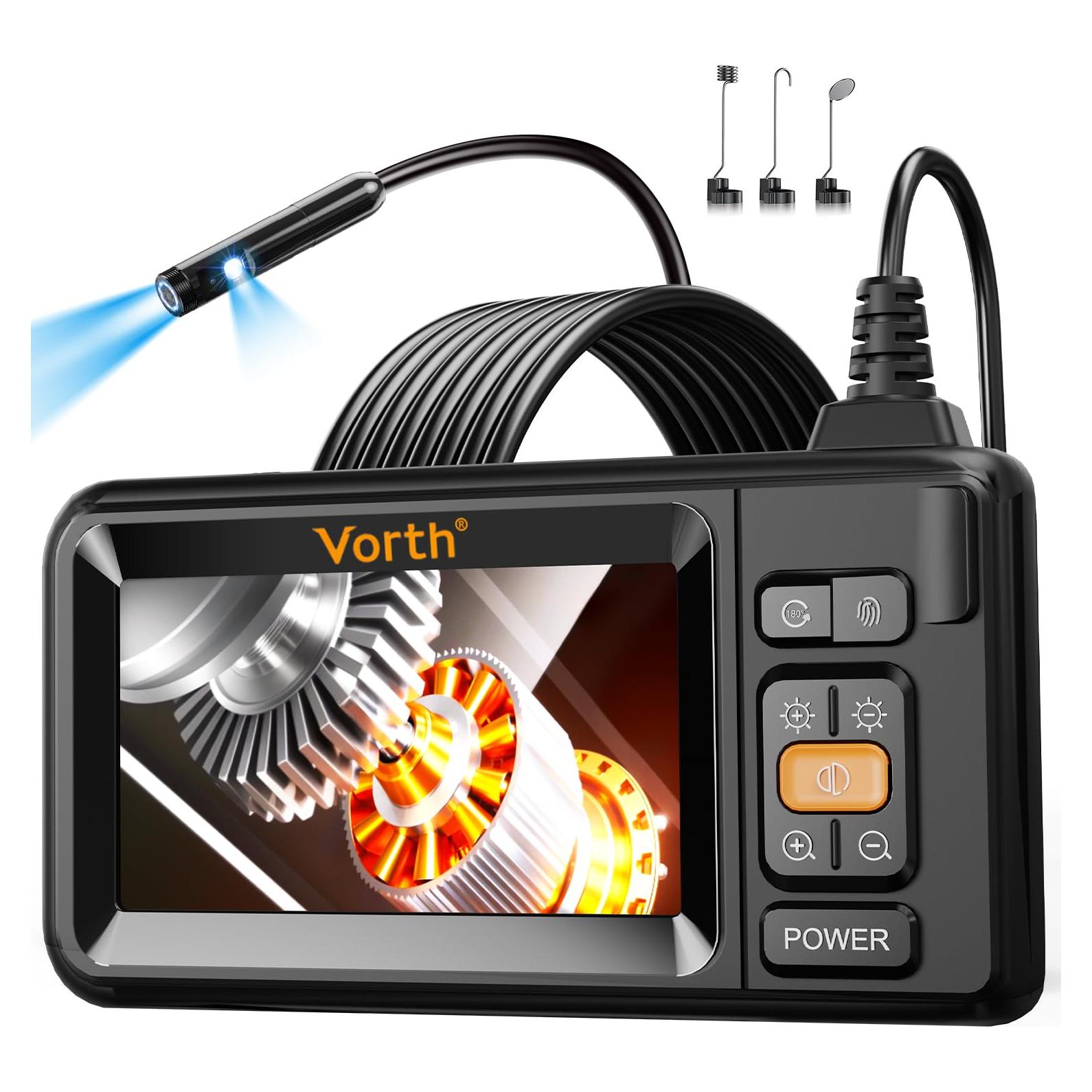 Cámara Endoscópica Vorth C33 Doble Lente 5m IP67 1080P