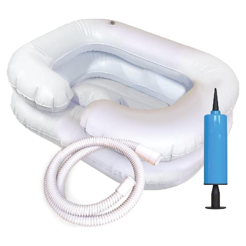 Kit de lavabo inflable TouchUps con bomba, almohada y manguera