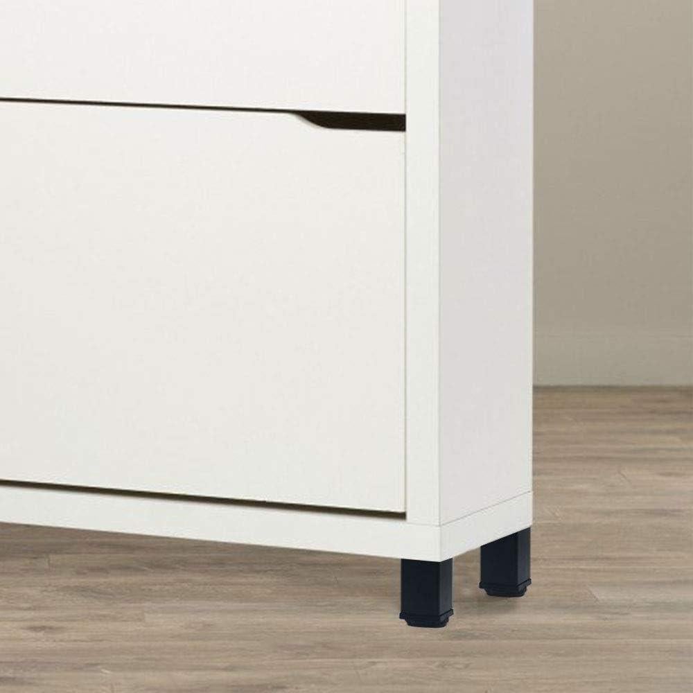 Piernas de Mueble Metálicas Ajustables QLLY 10.2 cm - Juego de 4