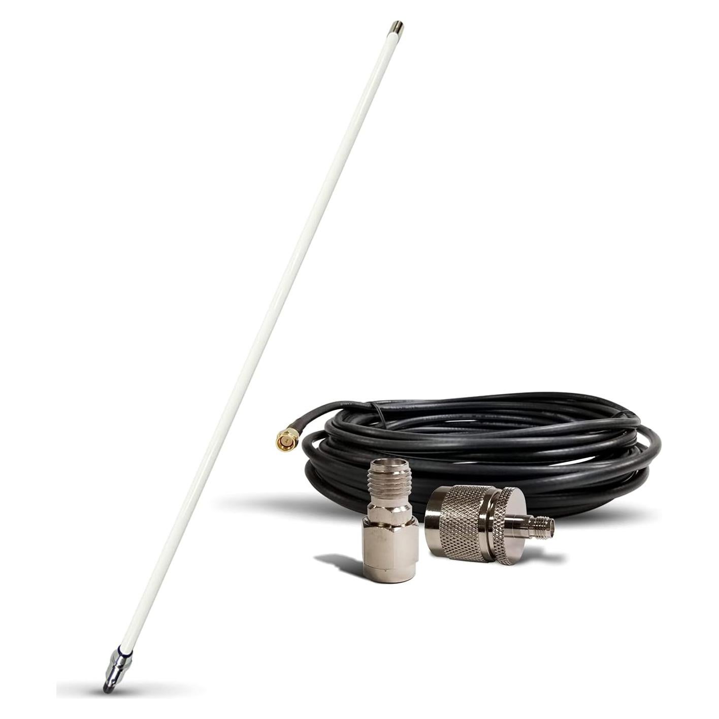 Antena Omni LoRa 915MHz 8dBi con cable 3.05m Embedded Works