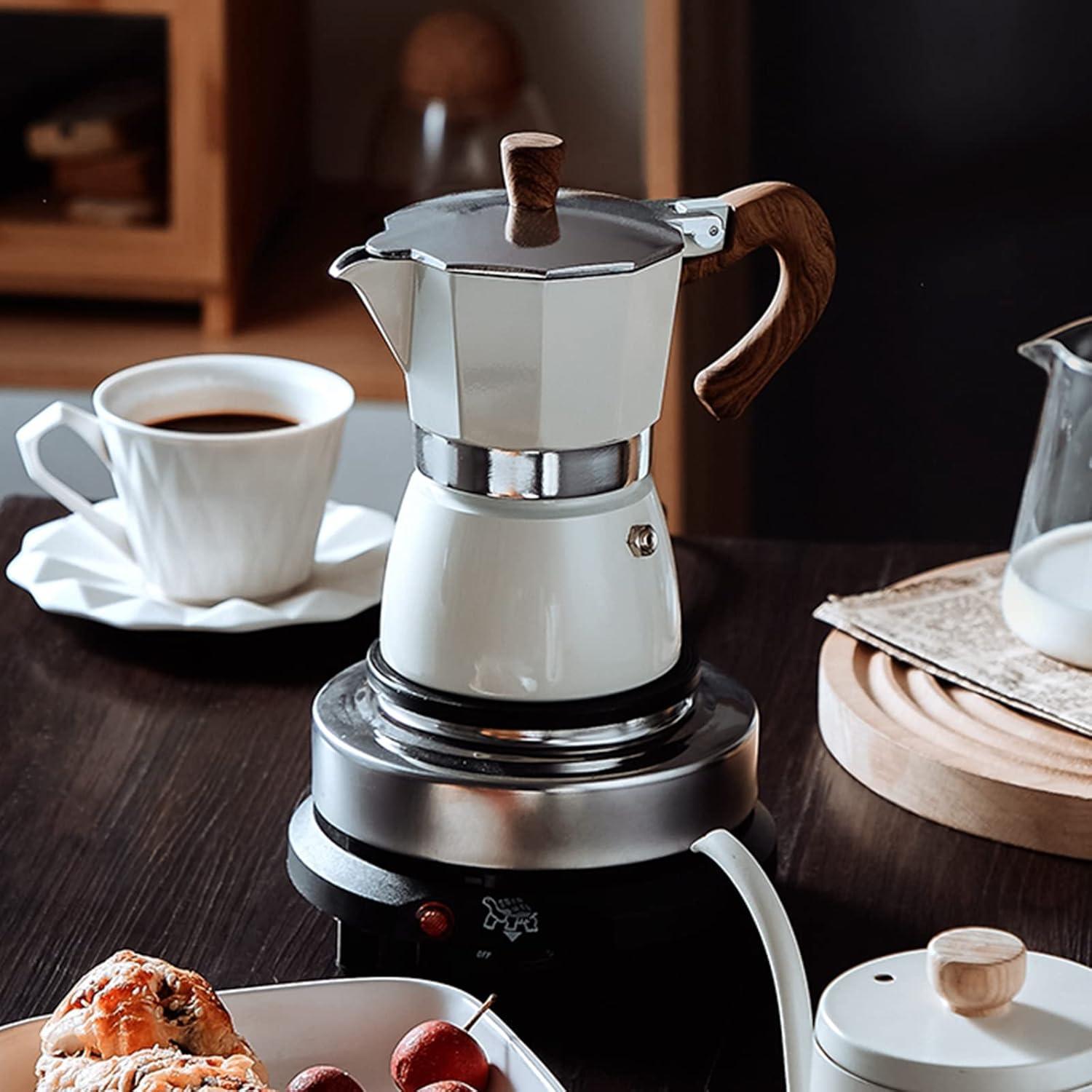 Cafetera Moka Conyee 3 Tazas 150 ml Manual Aluminio