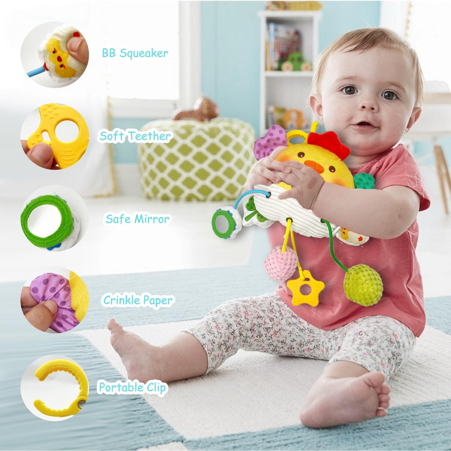 Juguete Colgante Sensorial Cylazo para Bebés - Pollito