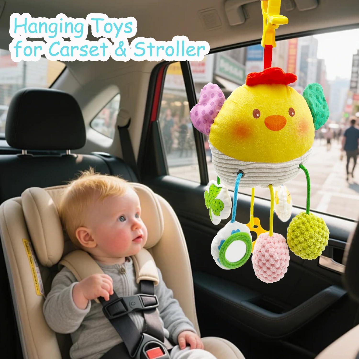 Juguete Colgante Sensorial Cylazo para Bebés - Pollito