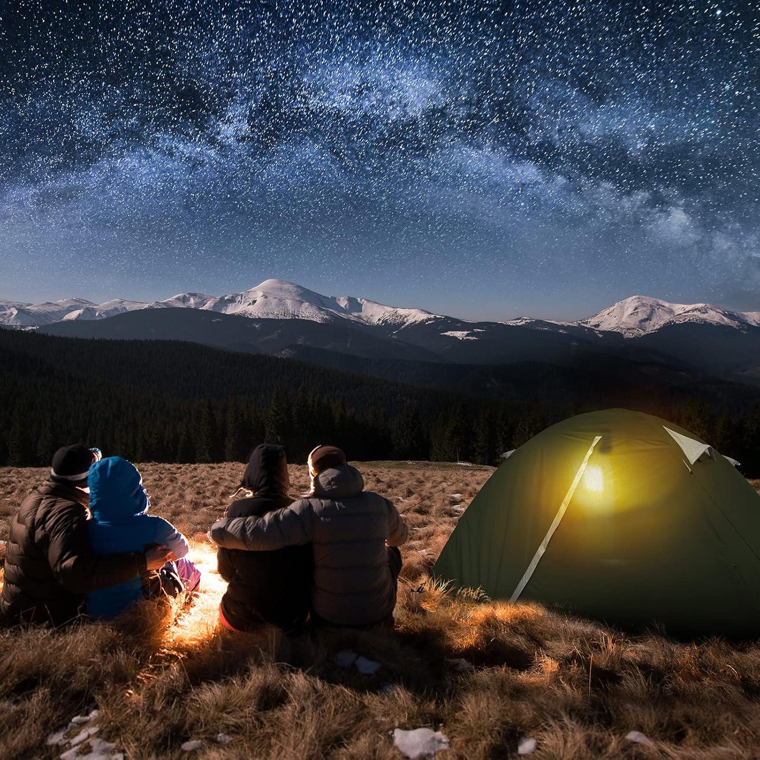 Tienda de Camping Bessport 2 Personas Impermeable Verde Oscuro