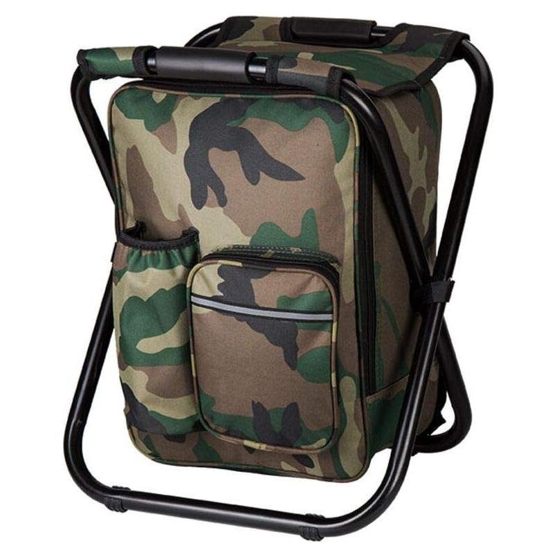 Mochila Enfriador Bright Star con Taburete Plegable 35x28x41cm