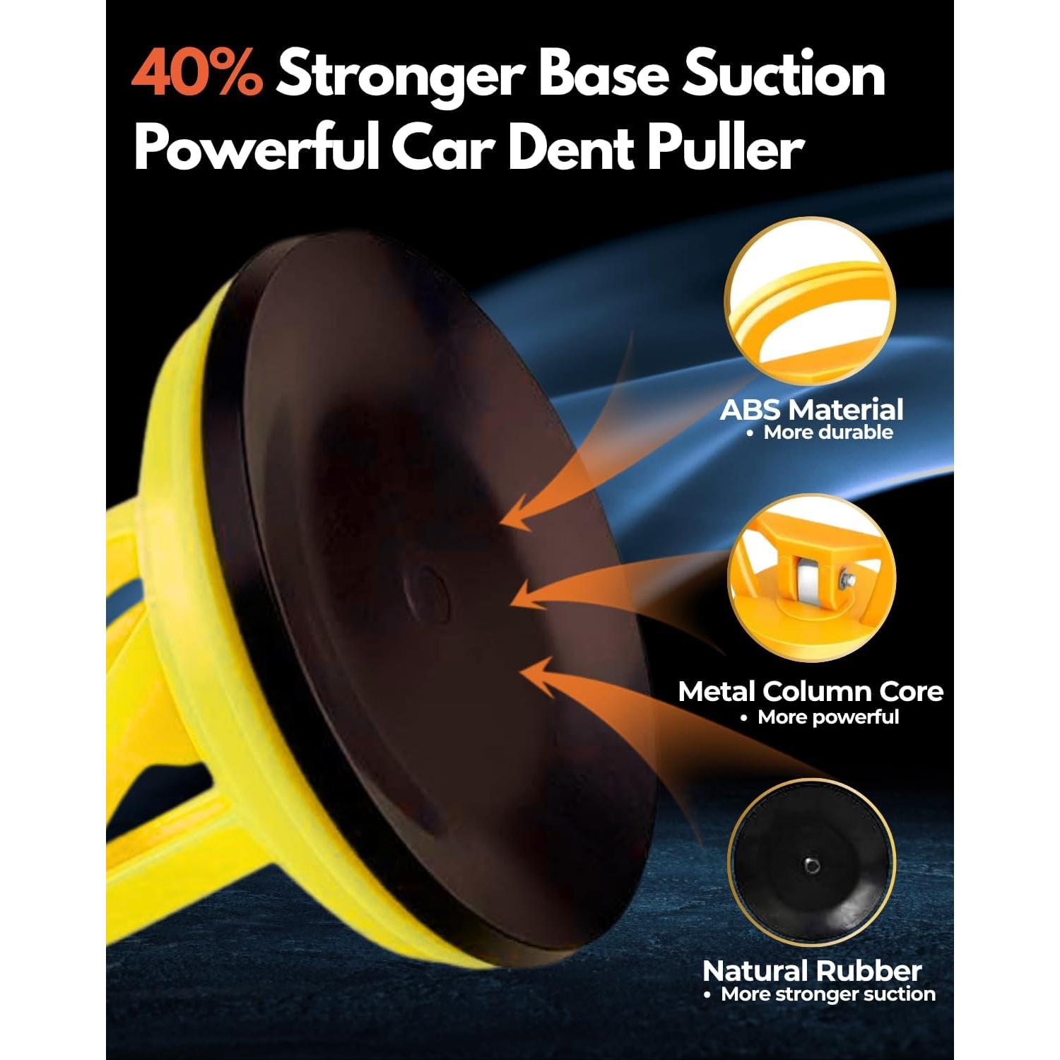 Extractor de Abolladuras Oxelon Car001, Kit 2 Piezas Amarillo