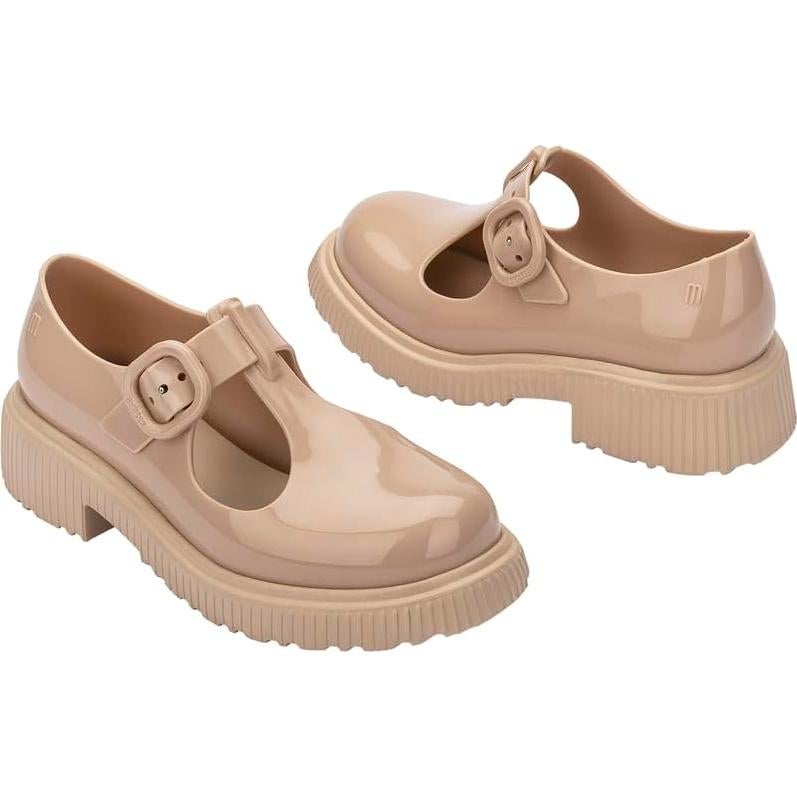 Zapatos Mini Melissa Jackie Niñas T.11 Glitter Beige