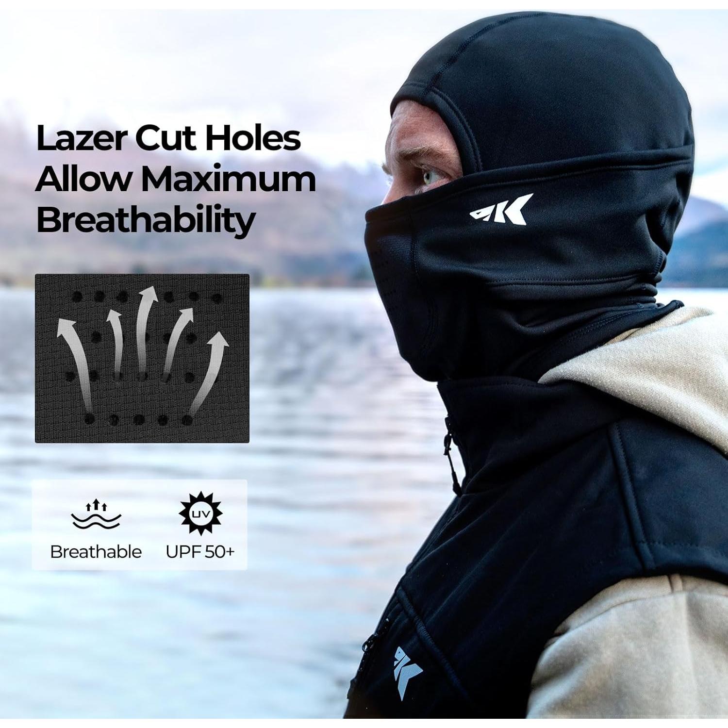 Balaclava KastKing Mountain Mist Unisex para Climas Fríos