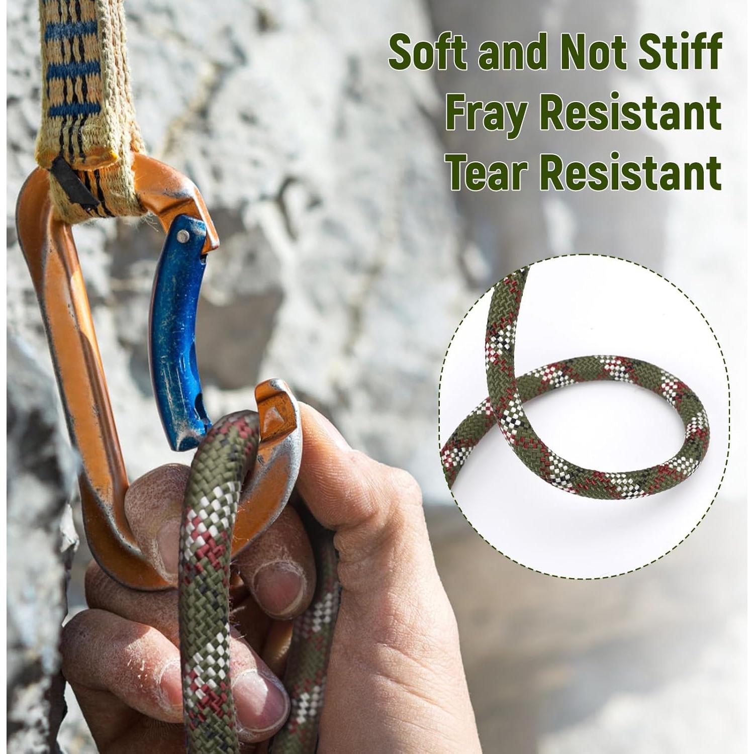 Cuerda de Arborista Caphremiel 30,48 m 1/2" Poliester Verde