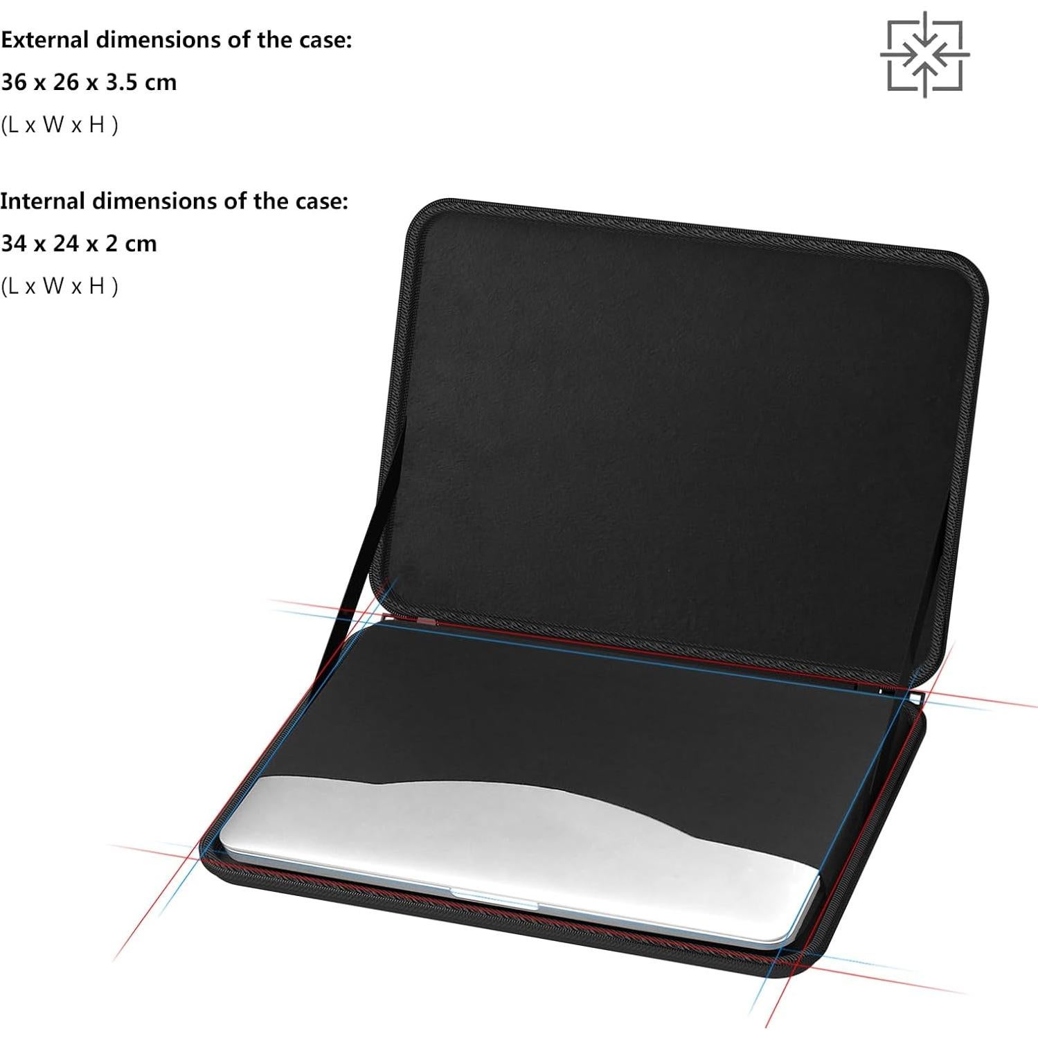 Funda Dura para Laptop Smatree 14" DELL Inspiron y Lenovo